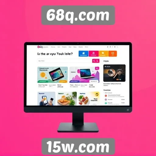 Mudanças recentes no design do site 68q.com